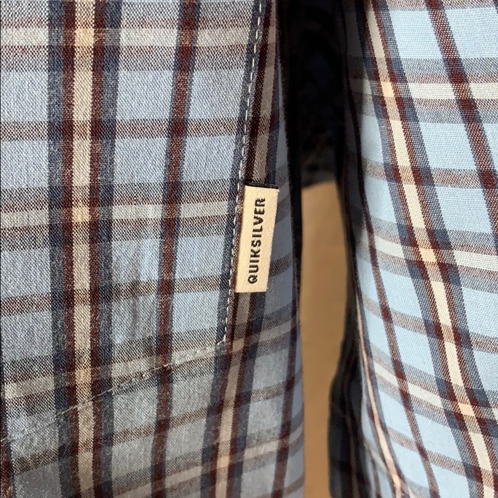 Quicksilver striped button down - Picture 3 of 5